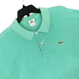 Lacoste Vintage 90s Business Casual Preppy Old Money Polo Shirt Mens 3XL